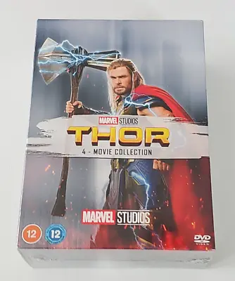 New 🔹 Marvel Studio - Thor : 4 Movie Collection (DVD Box Set) New / Sealed🎁 • £8