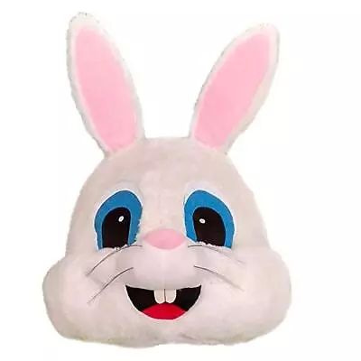 Easter Plush Bugs Bunny Mascot Costume Rabbit Animal Head Mask Halloween Bunn... • $64.35