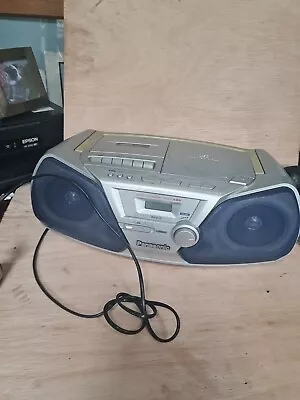 Panasonic Rx - D10 Portable Radio Cassette Cd Player Ghetto Blaster Cdstr Stereo • £24.99