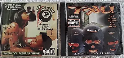 Lot Of 2 MASTER P-THE GHETTOS TRYIN TO KILL ME! (COLLECTOR’S) & TRU 2ND PRESSING • $36.75