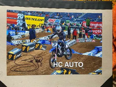 JAMES BUBBA STEWART MID AIR  SIGNED 12x18 ACTION PHOTO-COA- TOMAC ROCZEN JETT • $45.50