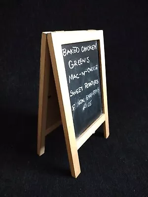 Chalkboard Dry Erase Board Double-Sided Easel A-Frame Small 10  X 6  Super Cute! • $12.99