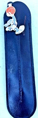 $12.59 • Buy Vtg 1996 Space Jam Bugs Bunny Stylus Pen Looney Tunes- No Ink-leather Case