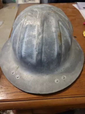 VINTAGE McDONALD CO Los Angeles ALUMINUM HARD HAT SM • $39.95