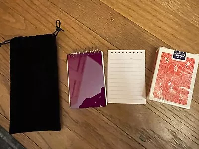 Infrared Marked Cards With Notebook To Read Them Magic Trick Gambling Cheat • $50