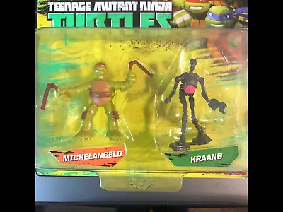 Teenage Mutant Ninja Turtle Michelangelo Kraang 2  Collectible Figures NIP  • $16.50