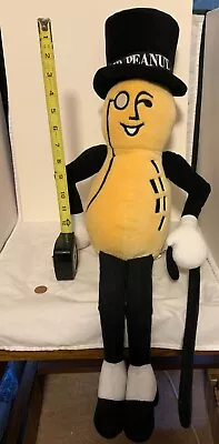 Vintage 1991 Large 26 Inch Long Mr Peanut Posable Doll With Cane - New • $24.95