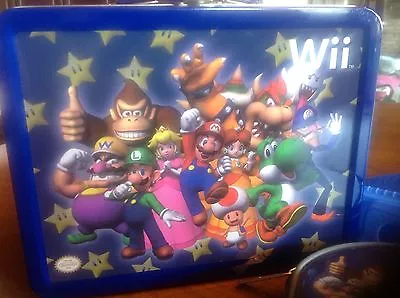 Wii Special Edition Mario And Friends Lunchbox With Cd & Extra Jackets • $22.08
