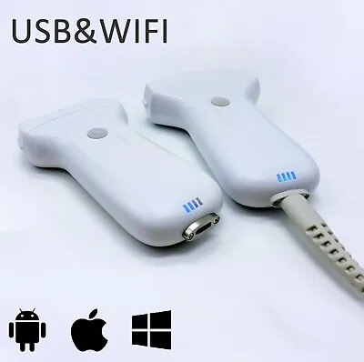 WIFI Wireless USB Portable Handheld Color Doppler Ultrasound Linear Convex Probe • $2746