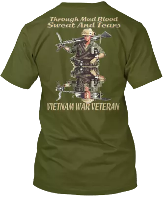 VETERAN VIETNAM VETERAN T-Shirt Made In The USA Size S To 5XL • $21.59