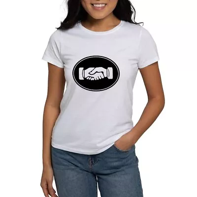 CafePress Psi Upsilon Handshake T Shirt Women's T-Shirt (1172561595) • $22.99