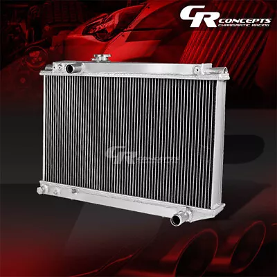 T-6061 Full Aluminum Racing 3-row Radiator For 1986-1992 Supra Mk3 7m-gte/ge Mt • $129.95