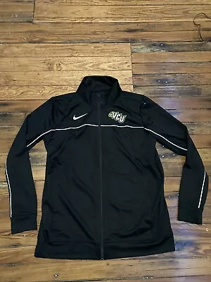 Men's Nike Rivalry Dri Fit Full Zip Basketball Jacket Black L VCU Rams • $19.99