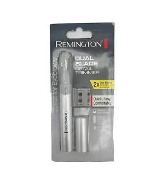 Remington Dual Blade Detail Trimmer Hair Removal Nose Ear Eyebrows Sideburns • $17.49