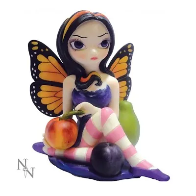 £23.99 • Buy Peach Pear Plum Fairy Figurine Ornament By Jasmine Becket-Griffith Nemesis Now