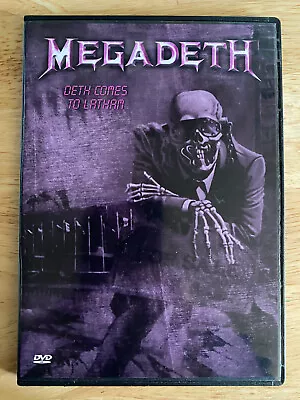 Megadeth - Deth Comes To Latham 1987 DVD Live Dave Mustaine Chris Poland • $12.97