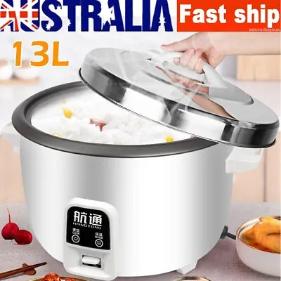 13L Commercial Rice Cooker Restaurant Hotel Rice Cooker Steamer Non-Stick Pot AU • $109.99