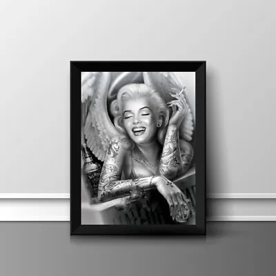 £3.99 • Buy Marilyn Monroe A4 Print Picture Poster Wall Art Home Decor Portrait Gift New Fun