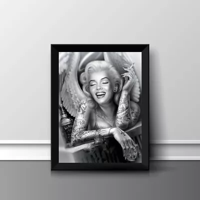 Marilyn Monroe A4 Print Picture Poster Wall Art Home Decor Portrait Gift New Fun • £3.99