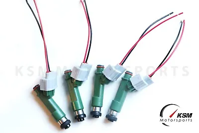 4 X 700cc Fuel Injectors For Toyota Nissan Mazda Honda 11mm Fit Denso Aisin E85 • $166.50