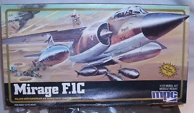 Mpc Mirage F.1c Jet Aircraft Model Kit 1:72 1-4310 • $19.99