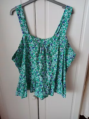 Marks And Spencer Ladies Pretty Summer Top Size  24 New • £2.99