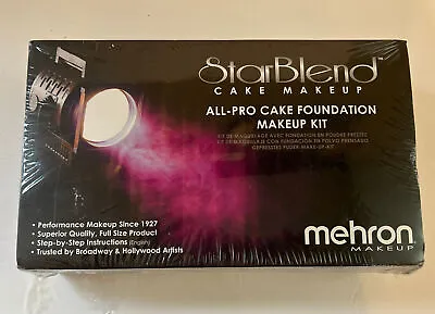 Mehron Star Blend Cake Makeup All-pro Foundation Makeup Kit-New • $55.97