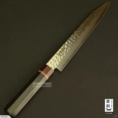 $159.50 • Buy GOUKEN JAPANESE VG10 Octagon Handle Sashimi Knife Chefs Yanagiba Iseya Knives