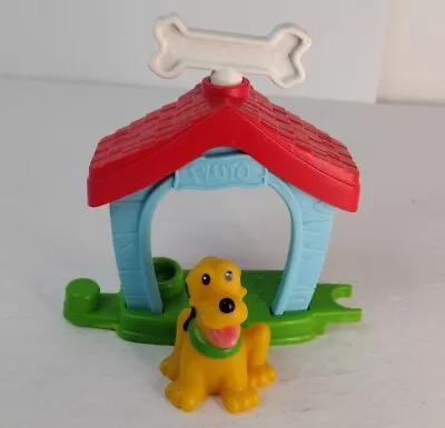 Fisher Price Little People Mickey Mouse Playset Pluto Dog House • $7.99