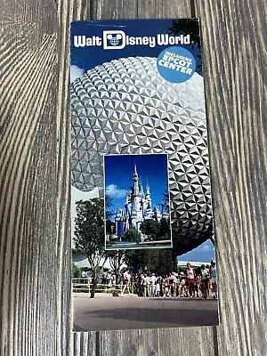 Vintage 1983 Walt Disney World Including Epcot Center Brochure Advertisement • $14.99