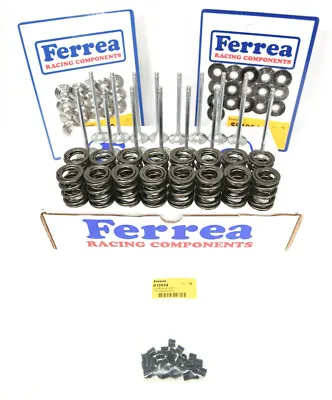 Ferrea Valves Springs Retainers W/Locks Kit Honda H22A H22A4 H22A1 H22 Prelude • $1165