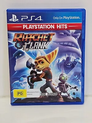 Ratchet And Clank - Sony PlayStation 4 PS4 Game VGC PAL Complete + Free Postage  • $11.95