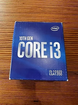 Intel Core I3-10320 Processor (4.6 GHz 4 Cores Socket LGA1200 Box) -... • $15.91