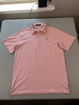 Masters Clubhouse Collection Men’s Golf Polo Shirt Cotton Made In Italy Sz S • $24.99