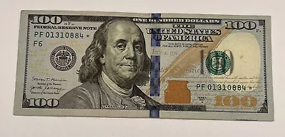 Series 2017A ~ US One Hundred Dollar Star Bill $100 Atlanta PF 01310884* • $136.50