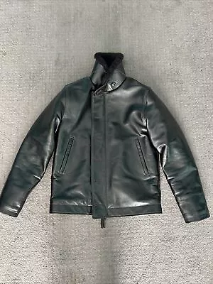 Y’2 Leather N1 Deck Jacket LN-1 Black Size 38 Brand New Iron Heart • $1600