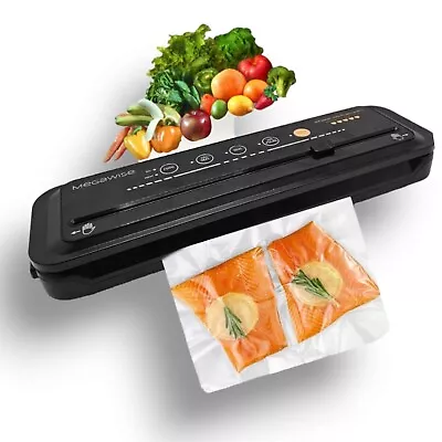 $30.50 • Buy Compact Vacuum Sealer Machine With Cutter  And Dry Moist Fresh Modes -Black