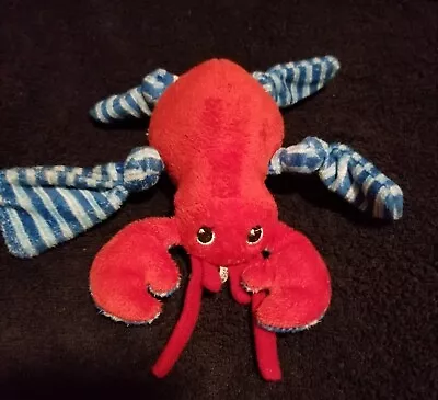 Martha Stewart Squeaky Plush Red Crab Dog Toy With Cloth Legs--Used Slightly! • $15