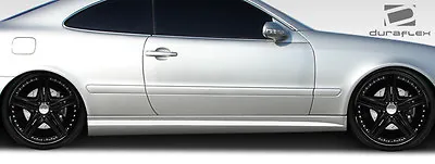 FOR 98-02 Mercedes CLK W208 C63 Look Side Skirts Rocker Panels 2pc 108055 • $142