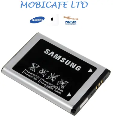 Genuine Samsung AB043446BE Battery C3300K X208 B309 F299 SCH-E339 GT-C3520 • £12.99