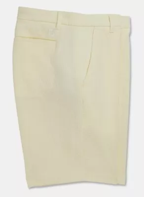 FootJoy Golf Shorts Performance Seersucker 42 X 10 Yellow NWT MSRP $95 • $42.24