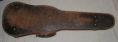 Vintage Leather Violin Case 4/4 Full Size Hard Shell • $4.99