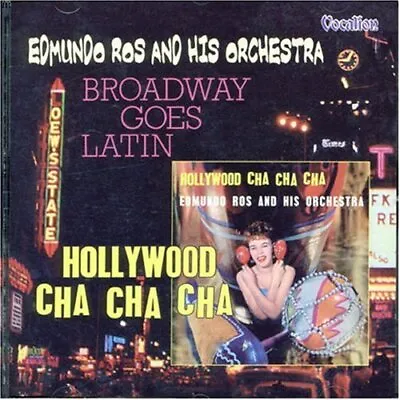 Edmundo Ros : Hollywood Cha Cha Cha/broadway Goes Latin CD (2004) Amazing Value • £4.18
