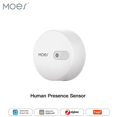 MOES Zigbee Smart Human Presence Sensor Radar Wave Motion Detector Home Security • $32.39