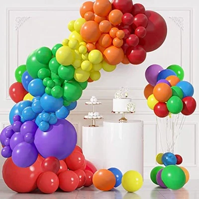 $17.68 • Buy Rainbow Balloon Garland Arch Kit,Rainbow Colorful Balloons Garland Birthday