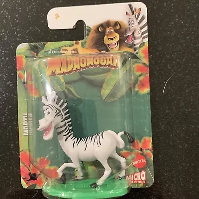 Marty Madagascar Cake Topper Figure Mattel Micro Collection DreamWorks NIP • $7.97