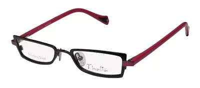 New Thalia Mariposa Eyeglasses Black Full-rim Childrens-girls 44-16-130 Designer • $14.95