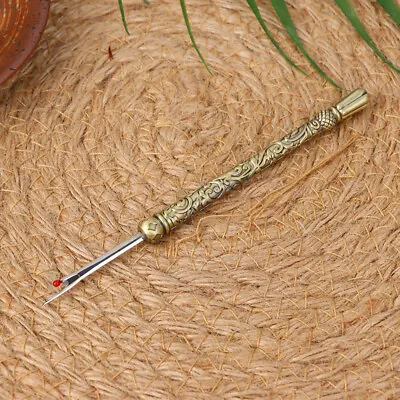 Vintage Metal Handle Craft Thread Cutter Seam Ripper Remover Stitch Unpicker Bh • $3.17