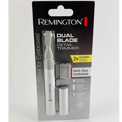 Remington Dual Blade Detail Trimmer Hair Removal Nose Ear Eyebrows Sideburns Men • $18