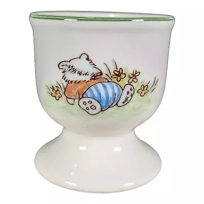 Villeroy & Boch Rare Egg Cup Coddler Badger Jam Jars Porcelain Foxwood Tales • $39.99